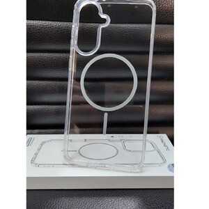 Силиконов калъф MagSafe Magnetic iPhone 15 PRO / титаниум /